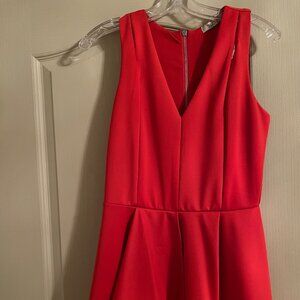 Dex Red Sleeveless Cocktail Dress (Size M)